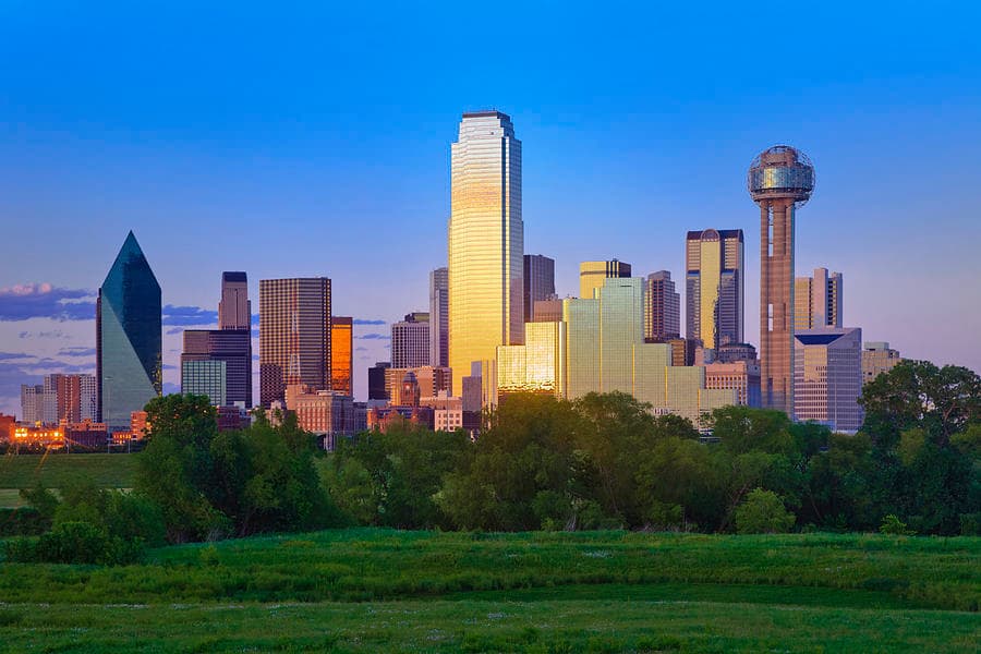 Dallas skyline